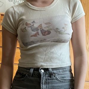 Brandy Melville baby tee